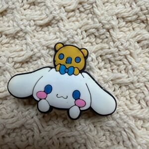 Sanrio Cinnamoroll with Bear Shoe Charm for Crocs PVC Clogs Accessory
